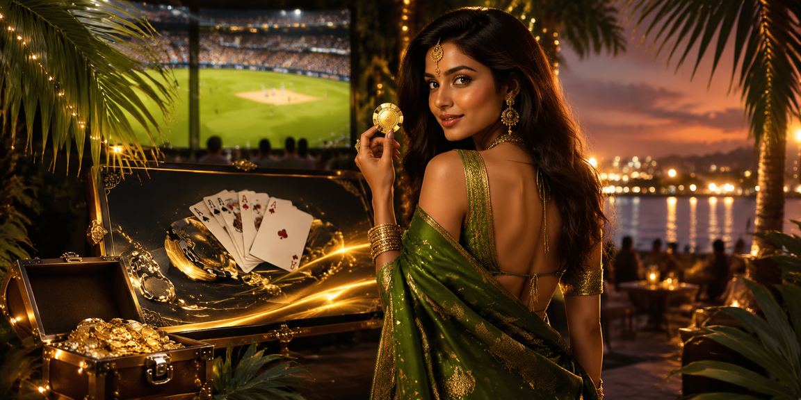 Enthusiastic cricket fan placing a bet online in India